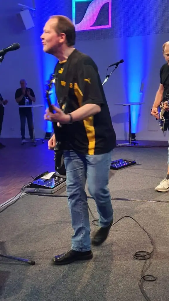 Gig auf der Sennheiser 80 Jahre Party! 4 Björn Bass